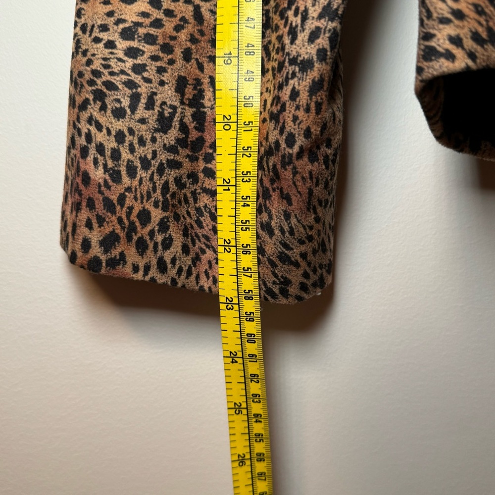 Vintage 90s Leopard Totonko New York zip jacket - Picture 8 of 9
